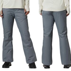 Columbia Omni-Tech gray waterproof breathable winter snow ski pants size XS